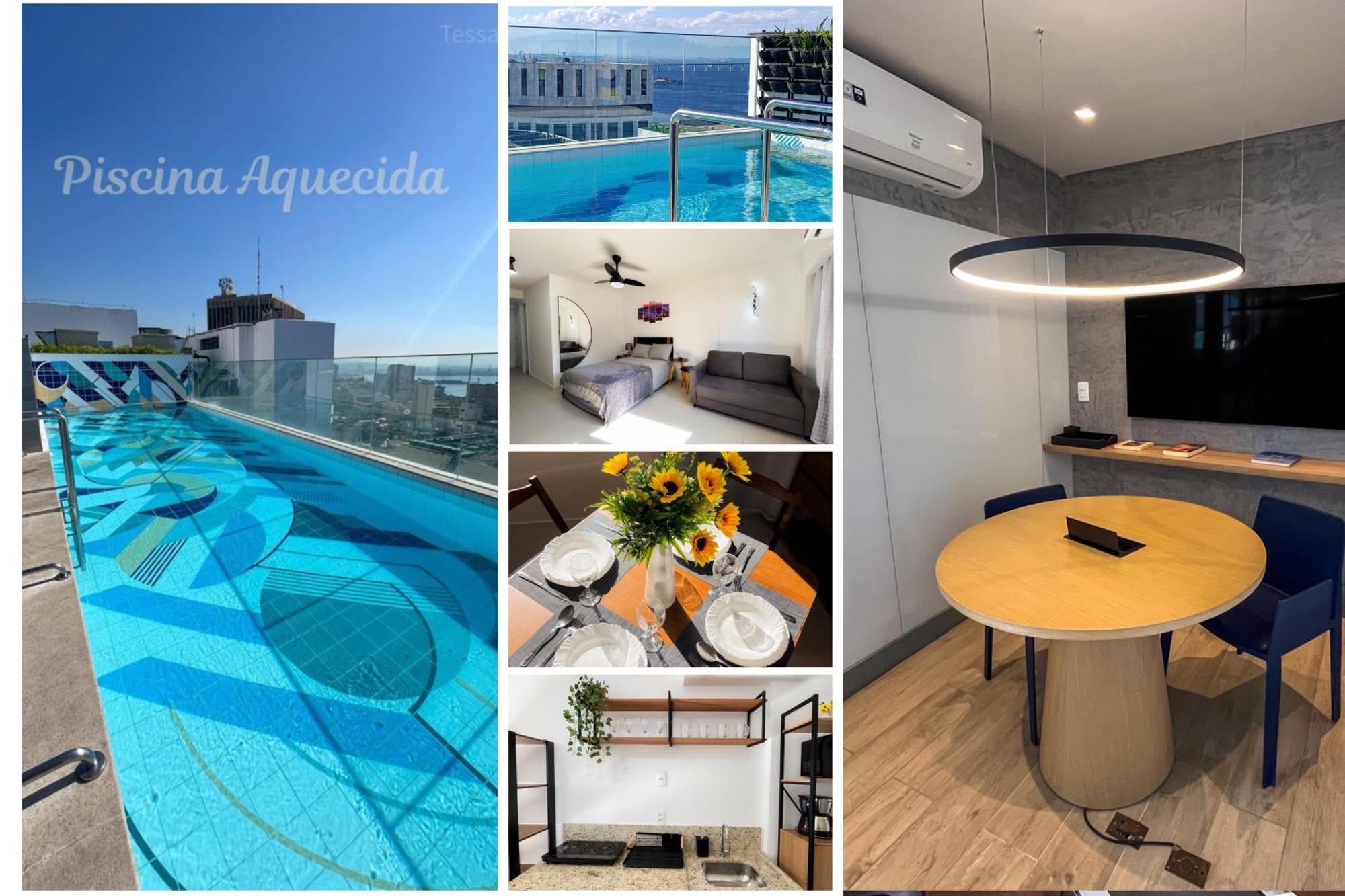 Piscina Aquecida, 15 Min De Copacaba, Ao Lado Do Museu Do Amanha Com Conforto!